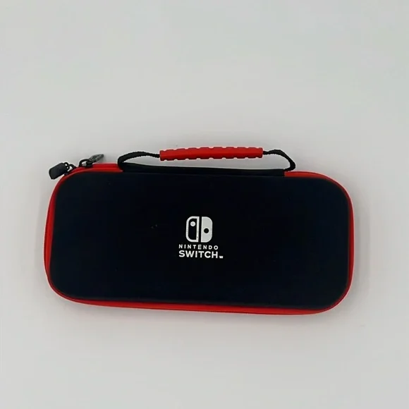 Official Nintendo Switch Carrying Case / Protective Kit & 3 Joy-Con Wrist Straps - Picture 3 of 6